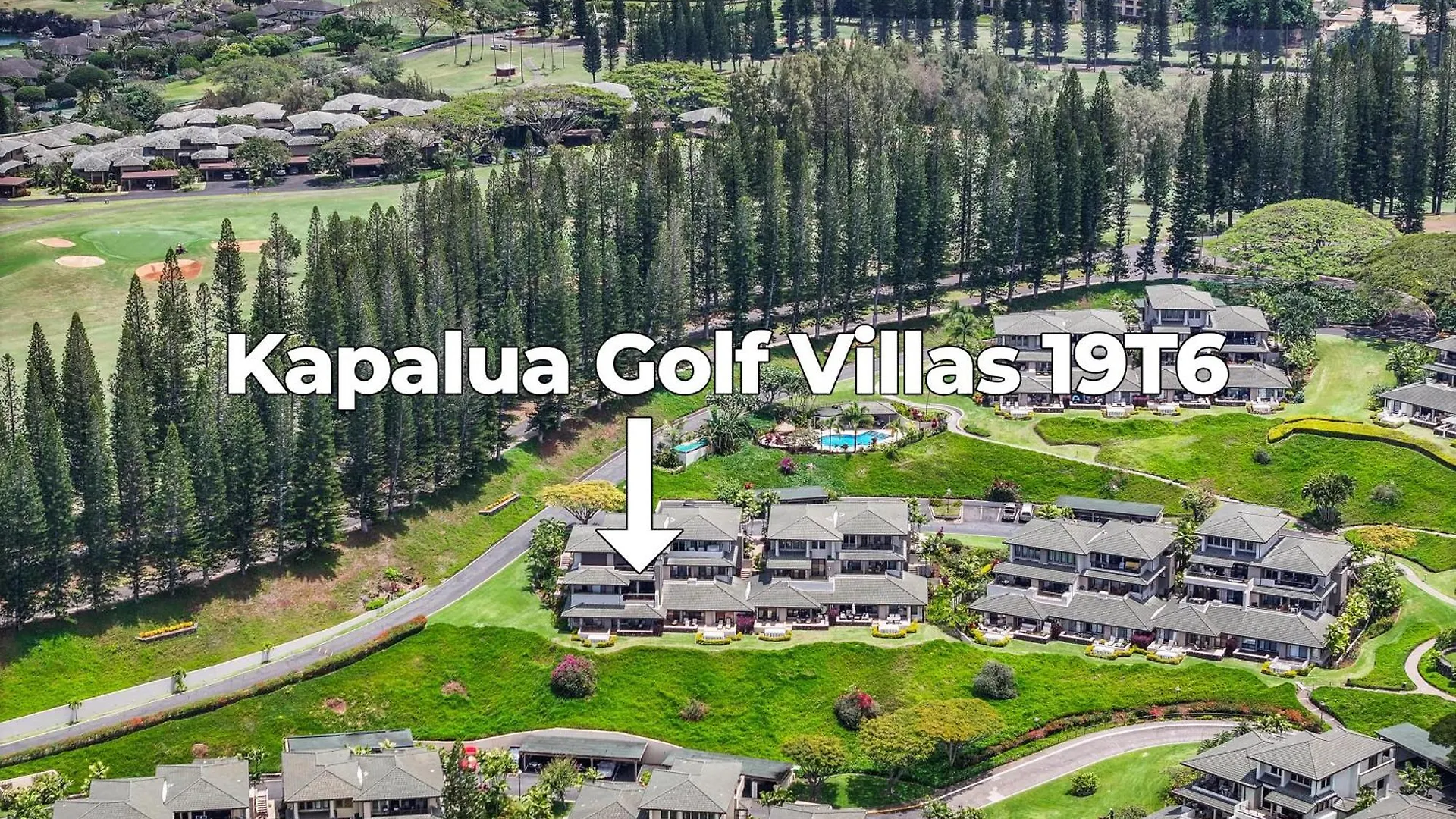 Hébergement de vacances Kapalua Golf Villas 19T6 Kahana